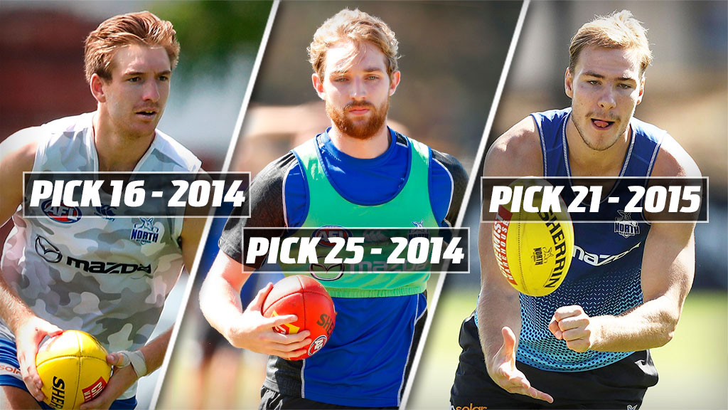 Norths-Lost-Draft-Years-Hero.jpg North Melbourne's drafting between 2014-16 has left the club in a black hole - AFL,North Melbourne Kangaroos,Tag-Opinion